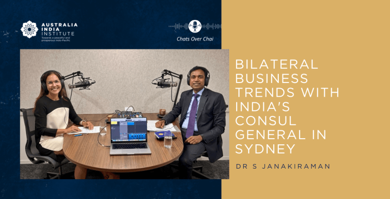 Bilateral business trends with India’s Consul General in Sydney