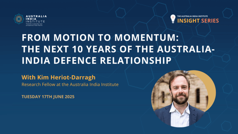 Insight Series: From motion to momentum: the next 10 years of the Australia-India defence relationship