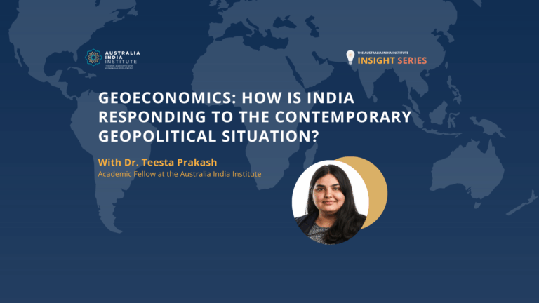 Geoeconomics: How is India Responding to the Contemporary Geopolitical Situation