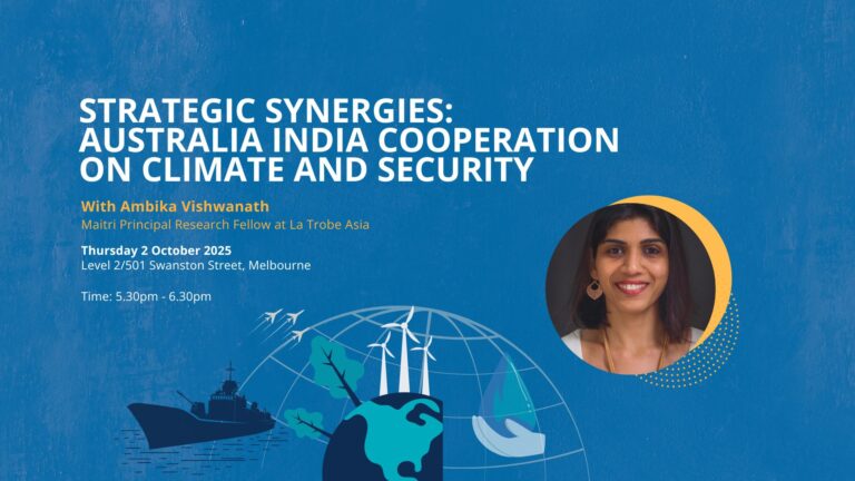 Strategic Synergies: Australia India Cooperation on Climate and Security