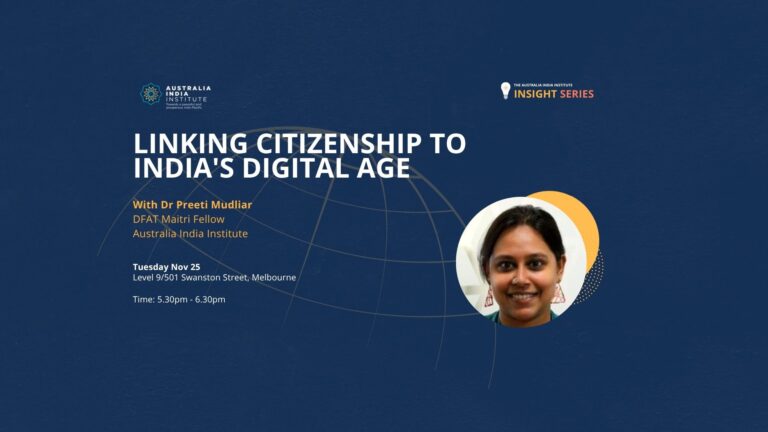 Linking Citizenship to India’s Digital Age