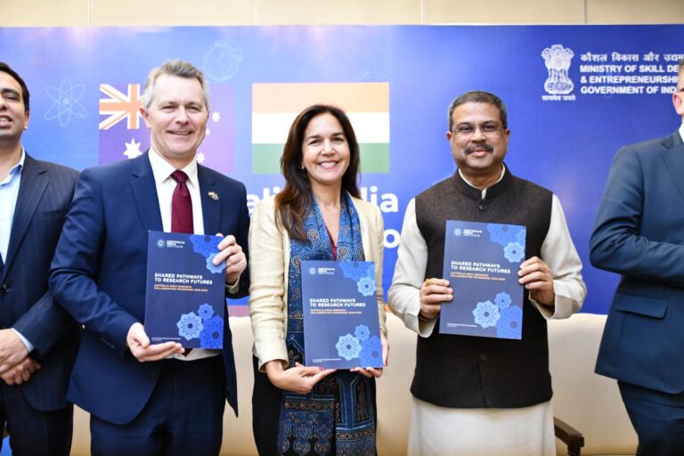 Media Release: Shared Pathways to Research Futures: Australia-India Research Collaboration Framework 2026 – 2030 released