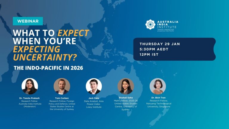Webinar: What to Expect When You’re Expecting Uncertainty: The Indo-Pacific in 2026