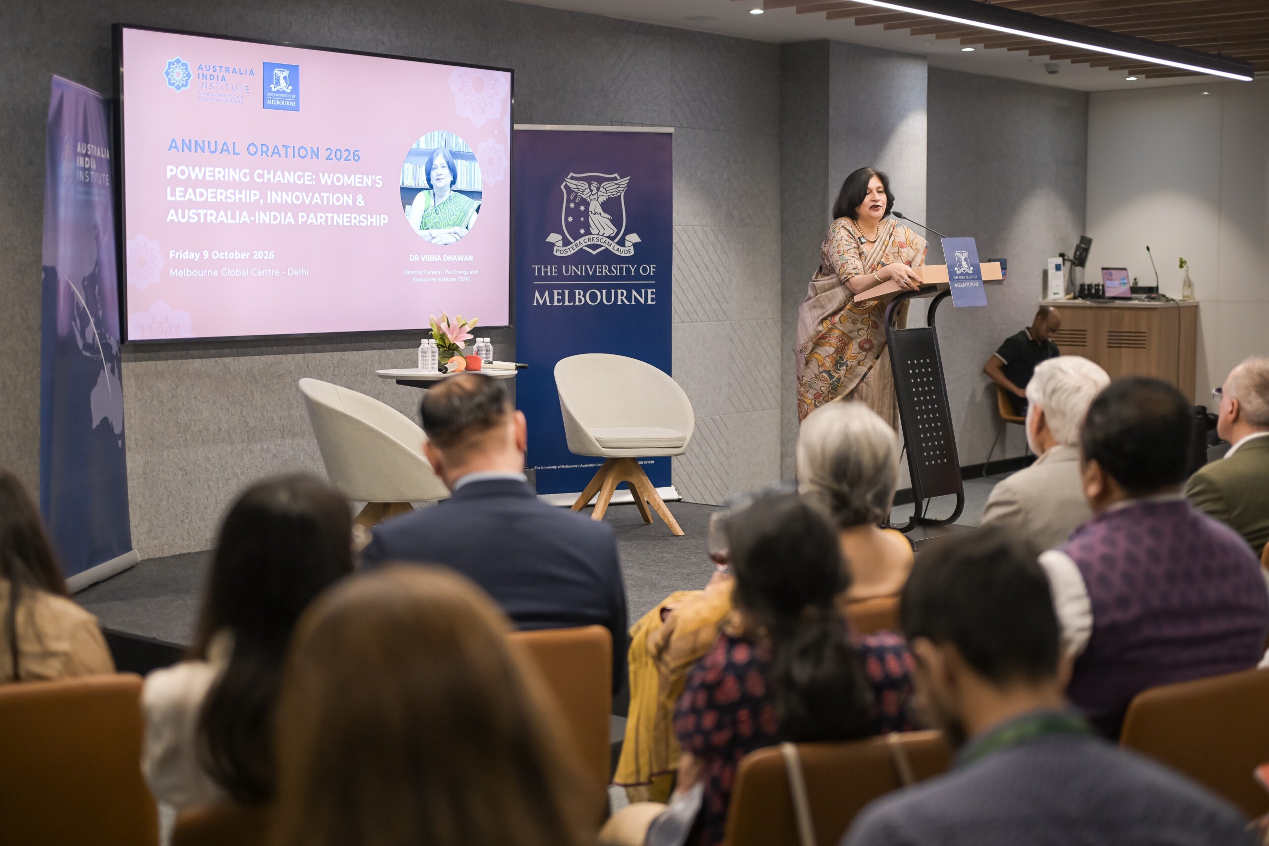 Australia India Institute Annual Oration 2026: Powering Change: Women’s Leadership, Innovation and the Australia-India Partnership